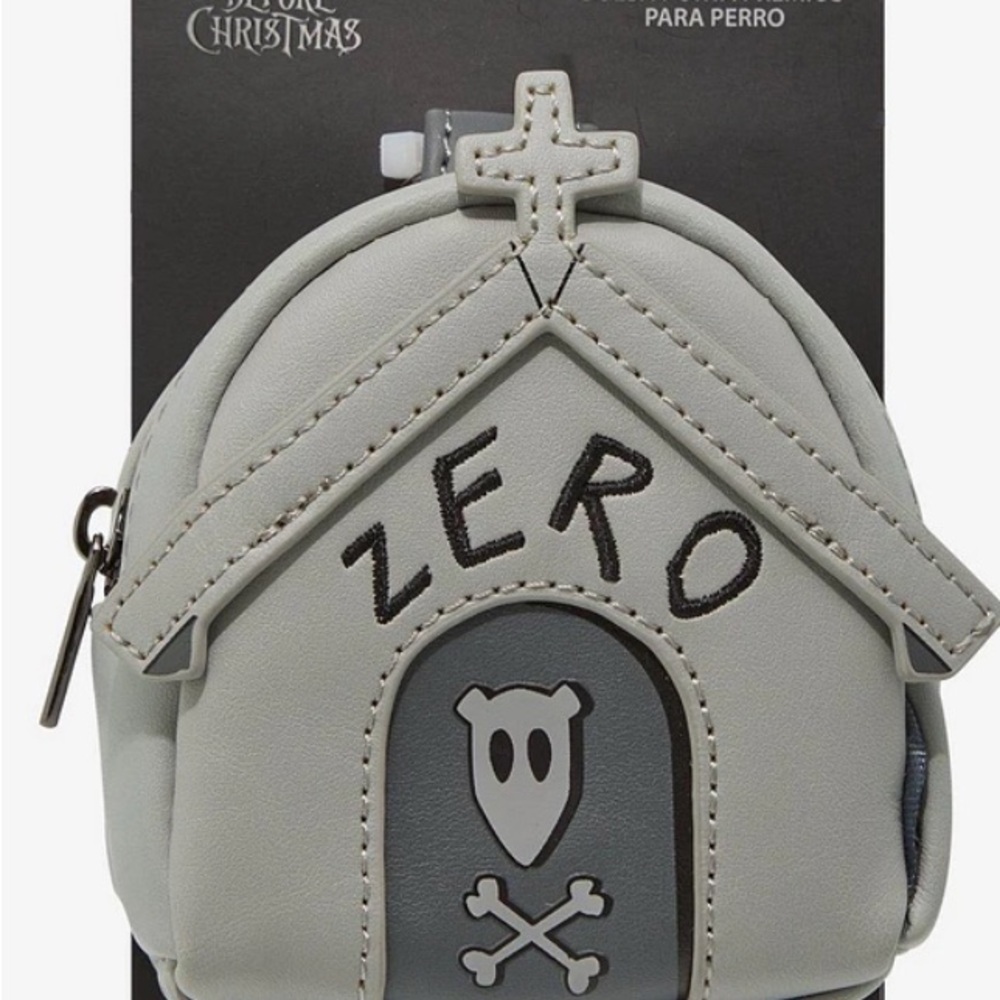 Gray Zero Mini Backpack Keychain​ - Picture 3 of 3
